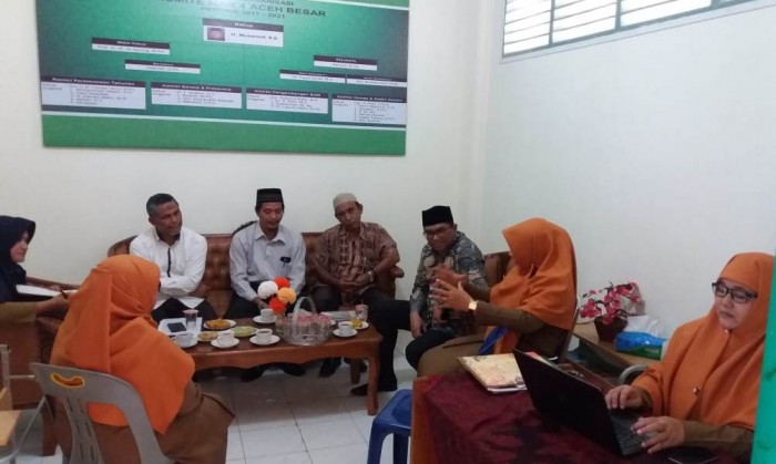 MPD Aceh Besar Nilai Komite MAN 4