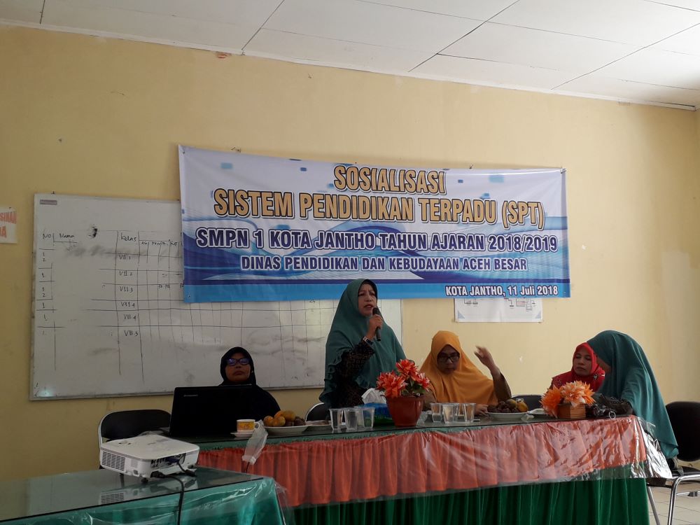 Sekolah di Aceh Besar Sosialisasikan Sistem Pendidikan Terpadu
