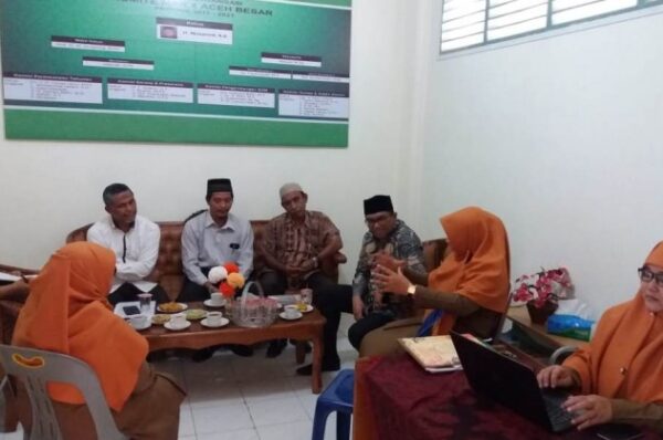 MPD Aceh Besar Nilai Komite MAN 4